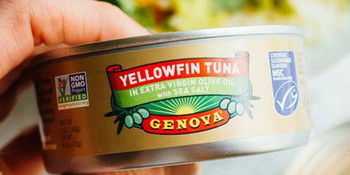 Amazon: Genova Yellowfin Tuna 24-Pack Only $33.54 Shipped (Just $1.39 Per Can)
