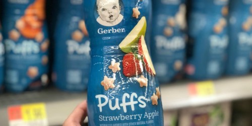 Gerber Graduates Puffs 8-Count Pack Only $7.83 Shipped (Just 98¢ Each) On Amazon + More