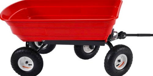 Muscle Rack Plastic Garden Dump Cart Only $34.50 (Regularly $69) at The Home Depot