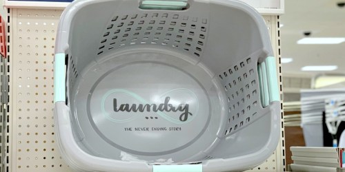 Witty & Fun Laundry Baskets at Target (Great Housewarming Gift)