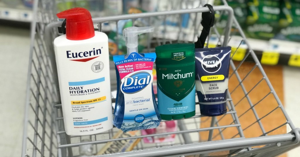 Rite Aid Eucerin, Nivea, Dial, Mitchum