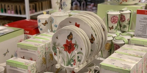 Amazon: SIX Lenox Butterfly Plates Only $13.99 Shipped (Regularly $70)