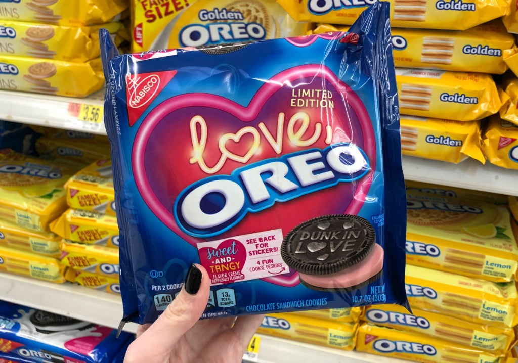 Love, Oreo strawberry cookies