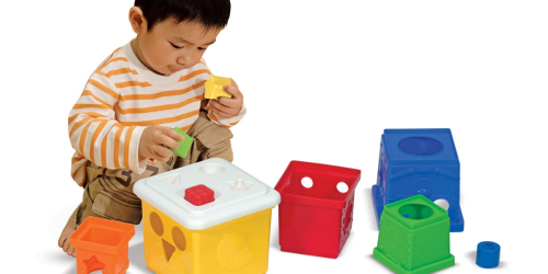 Melissa & Doug Stacking Block Set w/ Sorting Shapes Only $15 Shipped (Regularly $25) on Amazon