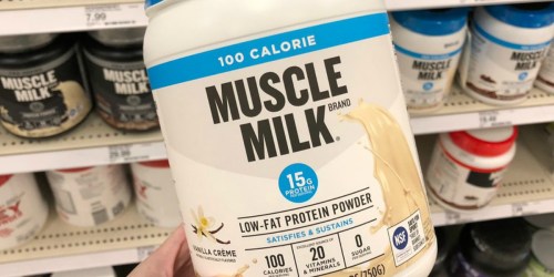 Up to 40% Off Muscle Milk Protein Powders + Free Shipping at Amazon