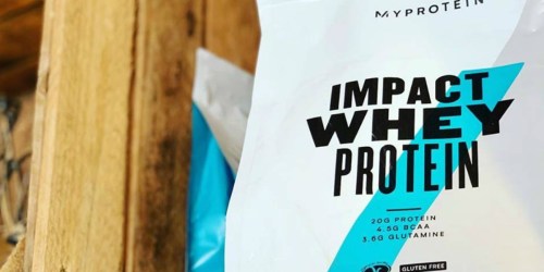 Over 65% Off MyProtein Impact Whey Protein Powders