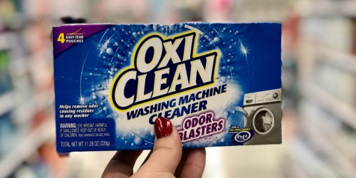 Amazon: OxiClean Washing Machine Cleaner 4-Count Box Only $5 Shipped