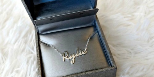 Zales Personalized Sterling Silver Necklace Only $19.99 Shipped (Regularly $90) & More