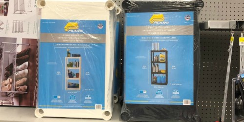 4-Tier Heavy-Duty Plastic Shelves Only $14.97 on Walmart.com (Regularly $25)