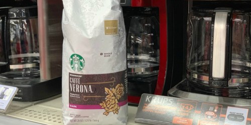 Amazon: Starbucks Caffè Verona Dark Roast Ground Coffee 20 Ounce Bag Only $8.48 Shipped