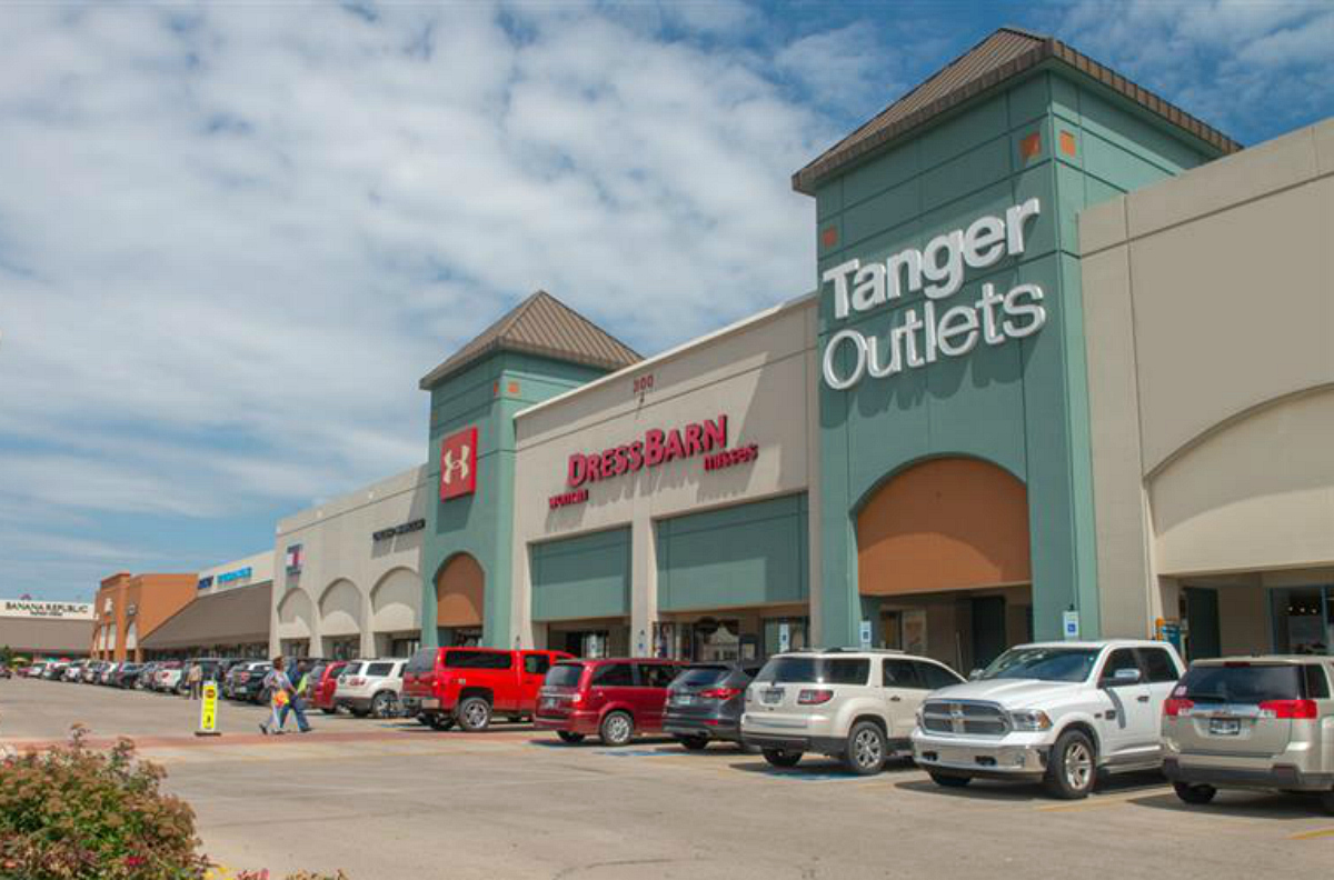 Tanger Outlets storefront