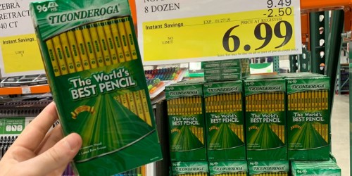 Dixon Ticonderoga Pencils 96-Count Pack as Low as $6.99 at Costco