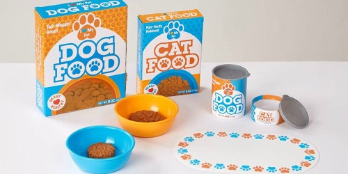 Melissa & Doug Pet Treats Play Set w/ 2 Plush Stuffed Animals Only $14.28 Shipped