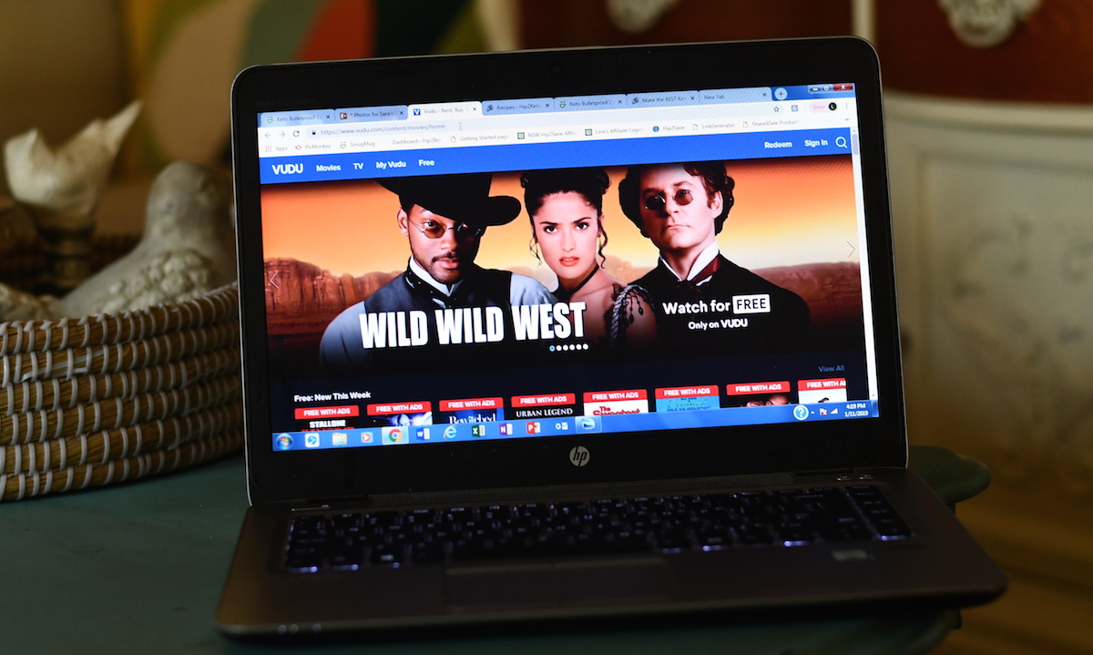 watch tv, movies, and sports for cheap or free – vudu computer screen of the Wild Wild West movie