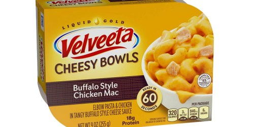 Amazon: Velveeta Buffalo Style Cheesy Bowls 6-Pack Only $7.35 Shipped (Just $1.23 Each)