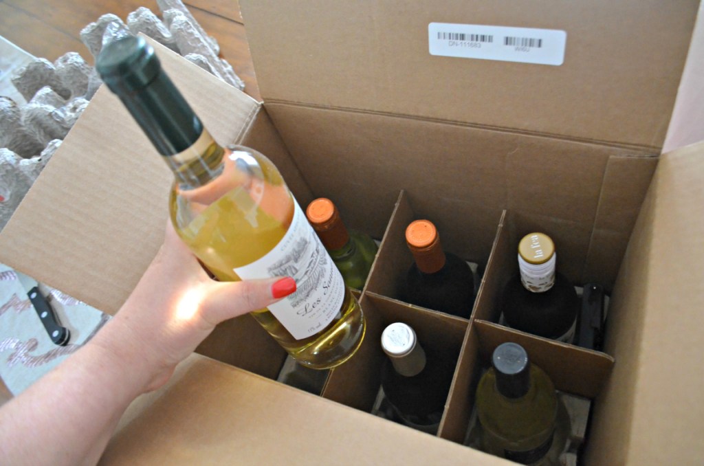 Wine Insiders bottles of wine