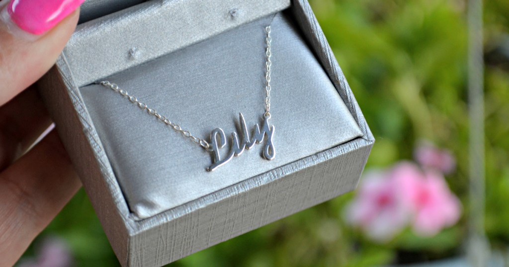 Zales Name Necklace