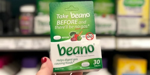 Beano 30-Count Just 99¢ at Target (Regularly $5) + More