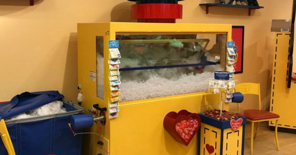 Build-A-Bear Workshop stuffing station