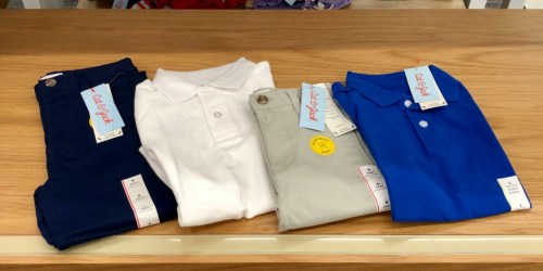 Cat & Jack Uniform Separates from $2.80 at Target | Guaranteed to Last a Full Year