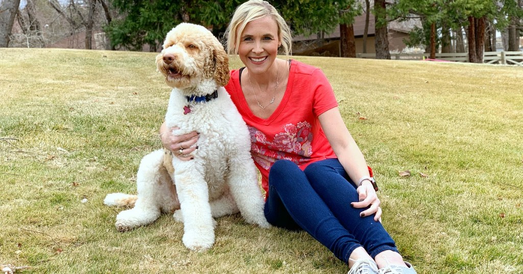 walmart wednesday — collin sitting with yoli wearing walmart wednesday outfit