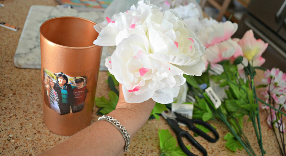 dollar tree flower arrangement 