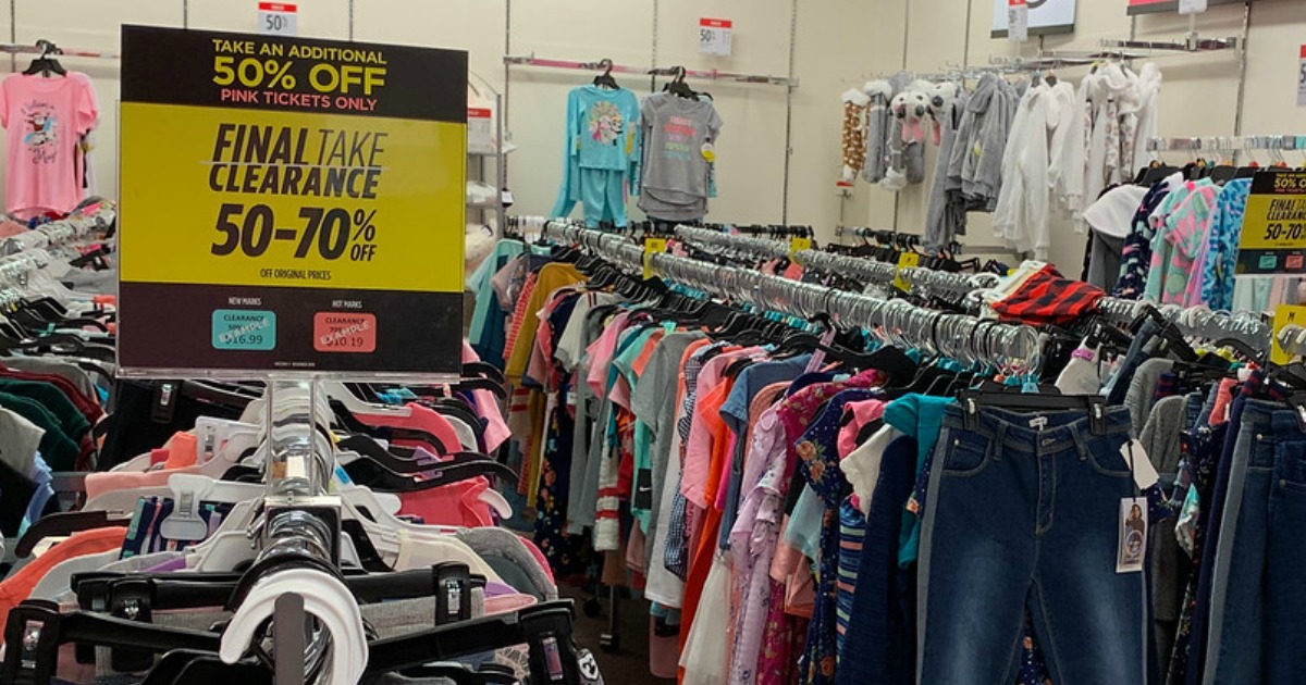 jcpenney clearance