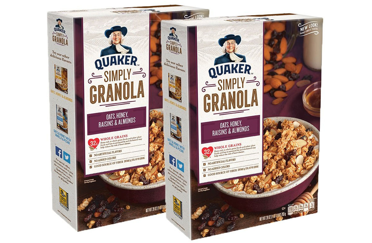 quaker simply granola