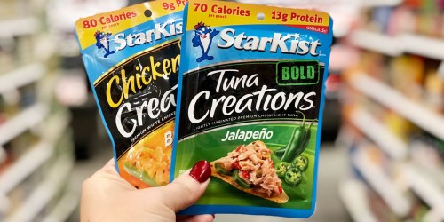 Starkist Creations Pouch Just 50¢ at Target After Cash Back