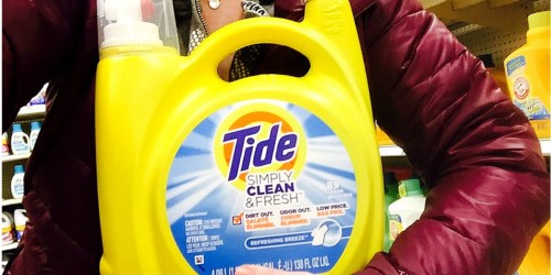 Tide Liquid Laundry Detergent 128oz Bottle Only $6 on OfficeDepot.com (Just 7¢ Per Load)