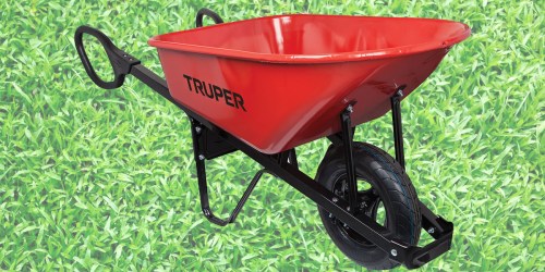 Truper Steel Wheelbarrow Only $31.49 at Lowe’s (Regularly $70)