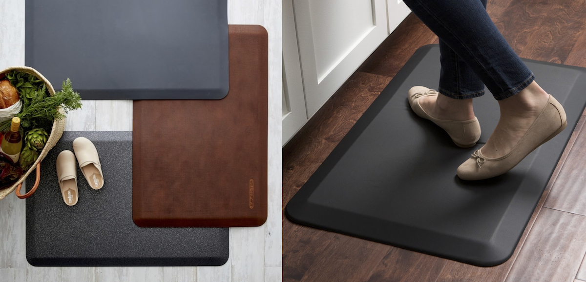 williams sonoma home copycat budget – kitchen mat comparison side by side