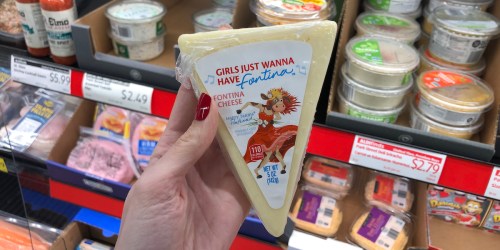 80’s Themed Block Cheeses at ALDI