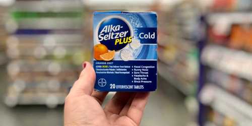 Alka-Seltzer Plus Cold Medicine 20-Count Just $2.46 Shipped on Amazon