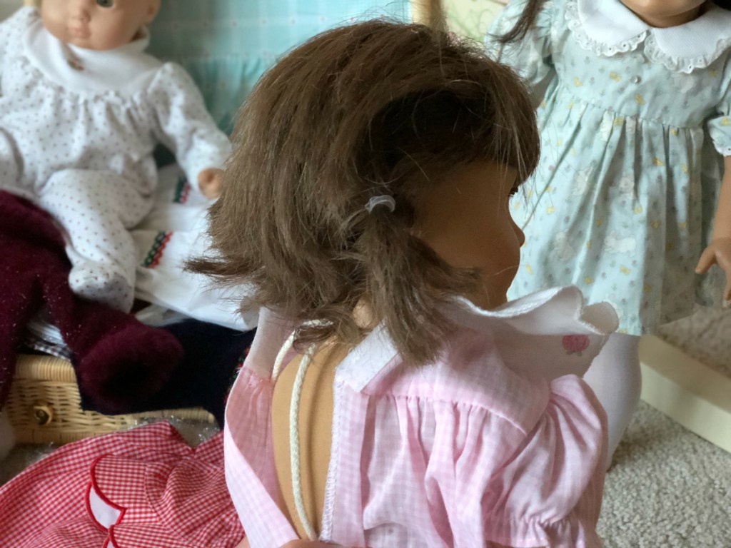 American Girl Doll cut hair