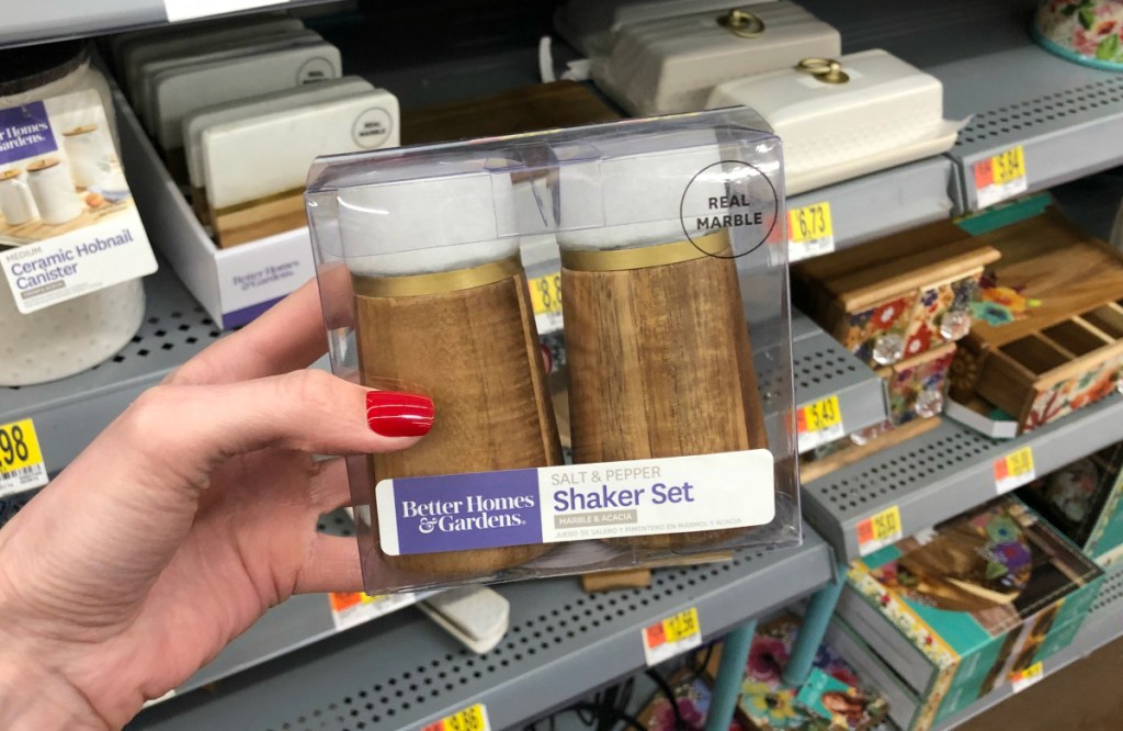 BHG salt and pepper shaker set at Walmart