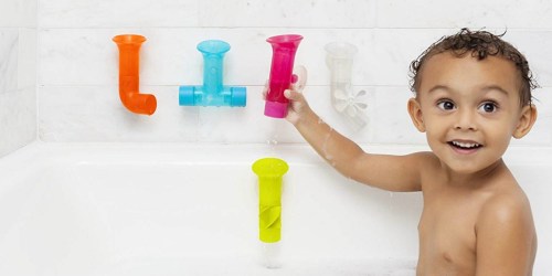 Boon Building Bath Pipes Toy Set Only $7 (Regularly $15)