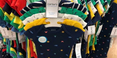 Carter’s Baby Bodysuit 5-Packs as Low as $6 at Kohl’s (Regularly $26)