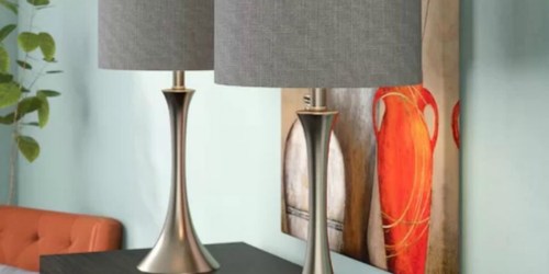Chesterfield 2-Piece Table Lamp Set Only $64 Shipped (Regularly $100) – Just $32 Each + More