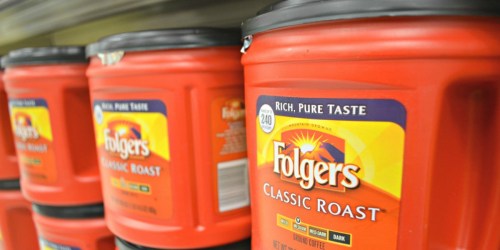 Folgers Ground Coffee LARGE 30.5oz Container Only $4.79 Shipped