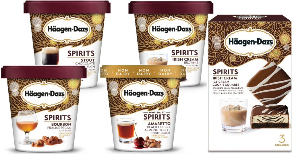 Haagen-Dazs SPIRITS pints