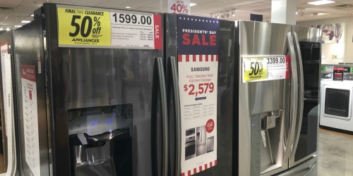 50% Off Select Appliances at JCPenney (GE, Samsung & More)