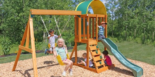 KidKraft Ainsley Wooden Swing Set Just $249 Delivered (Regularly $400)