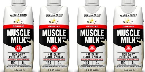 Amazon: Muscle Milk Protein Shakes 12-Pack Only $8.82 Shipped (Just 74¢ Each)