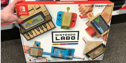 Nintendo LABO Kits for Nintendo Switch Only $39.99 (Regularly $70) at GameStop