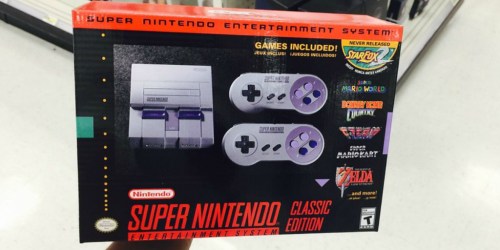 Super Nintendo Entertainment System Classic Edition Bundle Only $104.98 Shipped at Costco