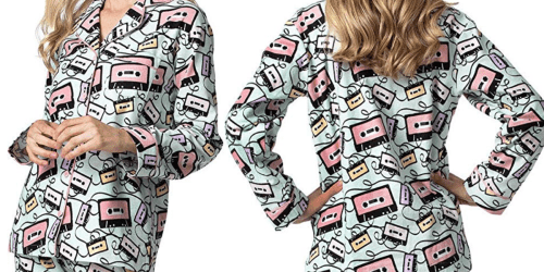 Amazon: PajamaGram Women’s Button Up Flannel Pajamas Only $8.99 Shipped