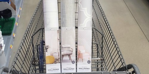 Up to 97% Off Peel & Stick Wallpaper at Walmart