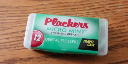 Amazon: Plackers 12-Count Floss Picks w/ Travel Case Only $0.99 (Regularly $5)