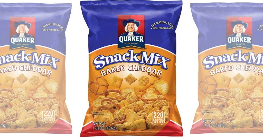 Quaker Baked Cheddar Snack Mix